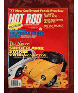 Rare HOT ROD Car Magazine October 1976 Life Savers Wild VW Rabbits - £16.98 GBP