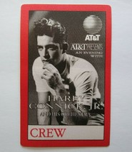 Harry Connick Jr Backstage Pass Original 1992 Concert Music Tour Red Sexy Photo - £15.57 GBP