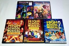 Monster High: 13 Wishes &amp; Frights, Camera, Action, High School Musical DVD X 3 - £9.56 GBP