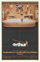 Arthur Original 1981 Vintage One Sheet Poster - £478.51 GBP