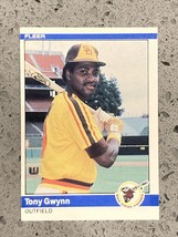 1984 Fleer Tony Gwynn #301 2nd Year NM-MT San Diego Padres HOF - £3.90 GBP