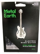 Fascinations Metal Earth Electric Bass Guitar 3D Laser Cut Model Kit MMS075 - £6.29 GBP