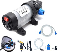 Arigoul 12V 80W Portable Self-Priming Water Pump Kit, High Pressure, Pet 131PSI - £44.65 GBP