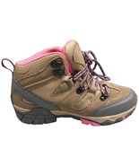 Bearpaw Hiking Boots Womens Size 6 Brown Leather Waterproof Round Toe La... - $63.34 CAD