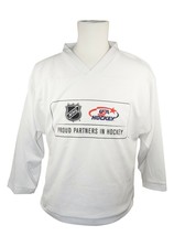 K1 SPORTSWEAR YTH L HOCKEY WHITE USA JERSEY - YOUTH LARGE ICE ROLLER USED - £5.47 GBP