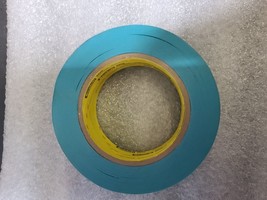 Lot of 2 3M 8896 Strapping Tape, 4.6 Mil, 3/4&quot; x 60 yds., Blue, - £12.74 GBP