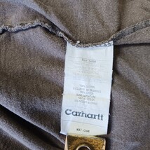 Carhartt K87 CHR Original Fit Men's Gray Cotton Short Sleeve T-Shirt Size 2XL  image 7