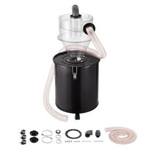VEVOR Cyclone Dust Separator with Metal Tank, 4" Cyclone With 2" Hole O.D.  - $96.99