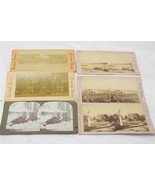 Stereoscope Photo Card Gladiatores Pompeii Italy Dahabeah Cologne  Lot of 6 - $365.98 MXN