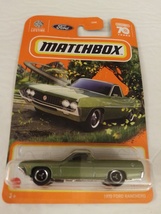 Matchbox 2023 #17 Green 1970 Ford Ranchero MBX Highway Series Mint On Card - £11.79 GBP