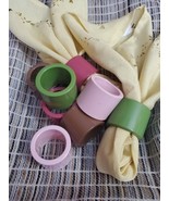 8 Vintage Vera Napkin Rings Made In Japan - $499.50 MXN