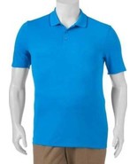 Mens Polo Big Tall Golf FILA Blue Short Sleeve Tru Dry Classic Shirt $48... - £15.82 GBP