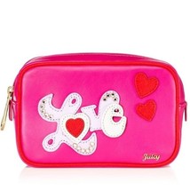 Juicy Couture Women&#39;s Case Juicy At Heart Cosmetic Case NWT Retails For $48 - £24.64 GBP
