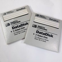 Smith Corona SET 2 DataDisk 2.8&quot; Personal Word Processor Discs S61838 ty... - $393.47 MXN
