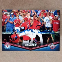 2018 Topps Opening Day Texas Rangers GM Jon Daniels SIGNED Autograph Card - $7.95