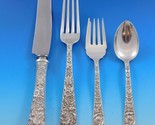 Repousse by Kirk Sterling Silver Flatware Set for 12 Service 53 Pieces D... - £3,231.86 GBP