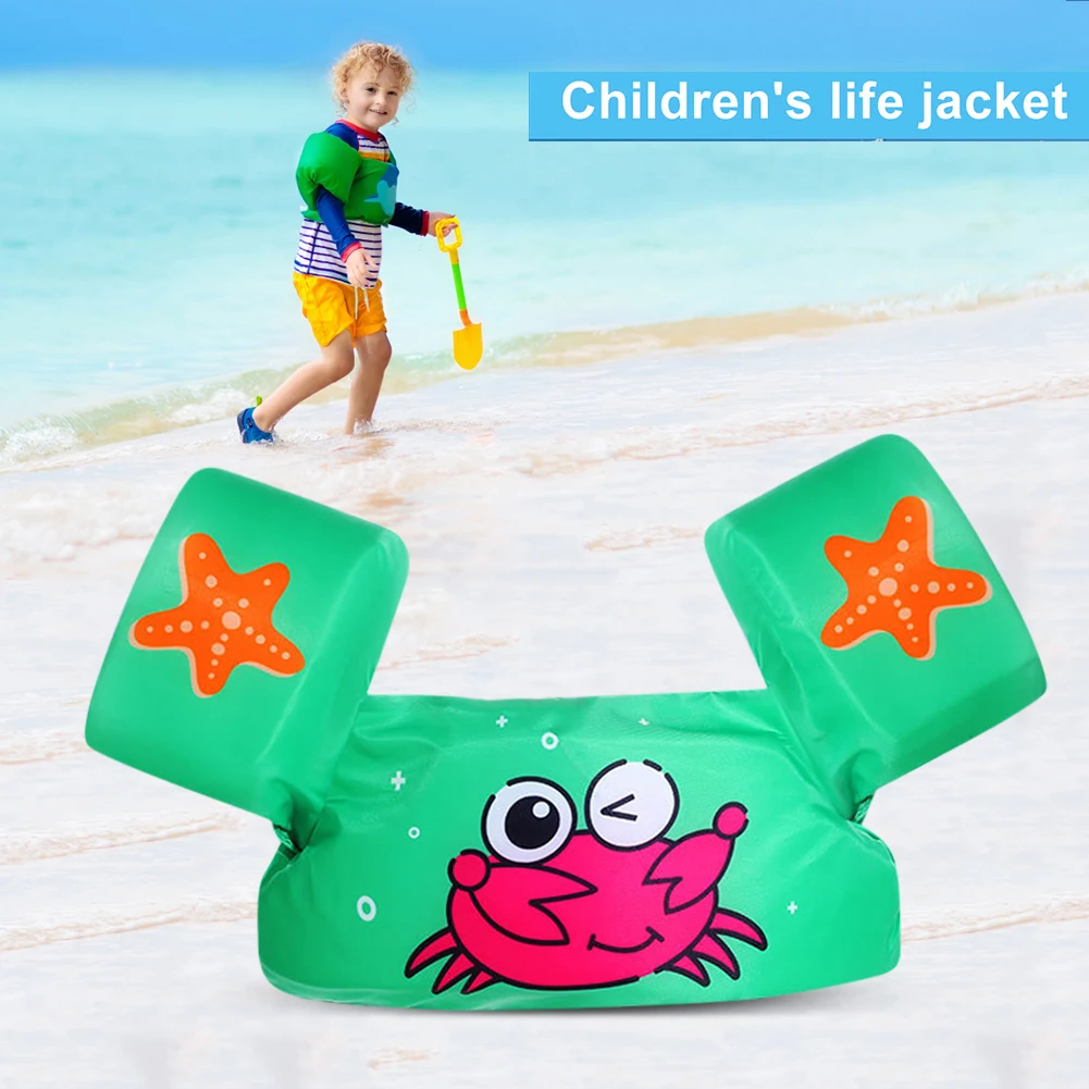 Children floating vest garment airproof breathable adjustable foldable for kid swimming thumb200