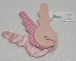 Baby Gund Pink Plush Crinkle Keys Soft Toy - $10.79