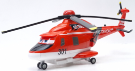 Disney Planes Fire &amp; Rescue Blades Helicopter Red Figure Pixar Talk 10&quot; ... - £19.17 GBP