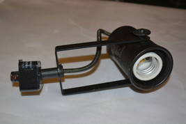 Project Source 1-Light Matte Black Spotlight Track Lighting Head - £14.93 GBP