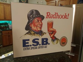 THE REDHOOK ALE BREWERY Seattle WA 24&quot; x 19&quot; Wooden Wood Wall Plaque Sign - $129.95