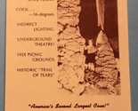 Cumberland Caverns Brochure McMinnville Tennessee BRO10 - £6.22 GBP