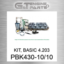 PBK430-10/10 KIT, BASIC 4.203 Maxiforce (NEW AFTERMARKET) - $339.01