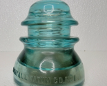 Vtg Whitall Tatum Gass Insulator Aqua Blue Green No 1 Collectible USA (C... - $12.86