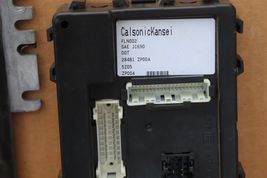 06 Nissan Frontier 2.5L 4x2 MT ECU Computer Immobilizer & Key BCM MEC80-810 A1 image 3