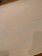 Vintage Yellow Tablecloth 49&quot; x 50&quot; - $19.01