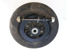 20TT50 RAZOR FRONT TIRE, CLEVER 200X50, WITH AXLE, GOOD CONDITION - £8.94 GBP