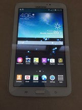 Samsung Galaxy Tab 3 SM-T217S 7&quot; 16GB Wi-Fi 4G Sprint Tablet White 4.4 JellyBean - £98.32 GBP