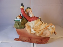 Vintage Hallmark The Journey Begins By Duane Unruh Santa Sleigh - $20.57