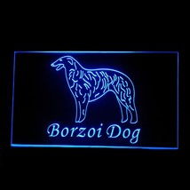 210252B Traditional funnier Borzoi Dog Pet Wolfhound Carnival LED Light ... - $21.99