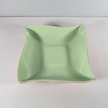 Red Wing Pottery Dish Wavy Green and Peach Vintage - £12.61 GBP