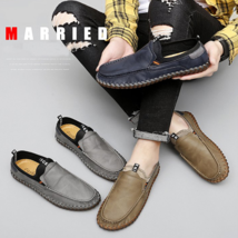 Autumn and Winter New Casual Korean Trend All-match One-step Driving Shoes Zapat - £61.65 GBP
