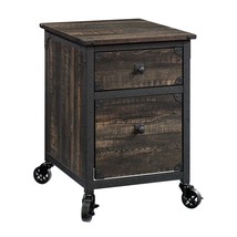 Dark Oak Wood File Pedestal Cabinet | Stylish Office Storage Solutions - $2,124.76 MXN