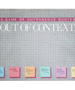 1985 Out Of Context Game Of Outrageous Quotes Cards Complete Vintage GstRm - $42.11 CAD