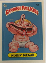 Garbage Pail Kids Series Two (1985) - 42b muggin&#39; MEGAN (Mint) SKU013  - $28.89