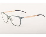 Orgreen SUGAR KANE 483 Matte Jade / Shiny Gold Titanium Eyeglasses 53mm - $189.05