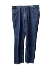Carhartt Fire Rated Denim Jeans High Rise Straight Leg Blue 40 x 31  Cat 2 - £13.98 GBP