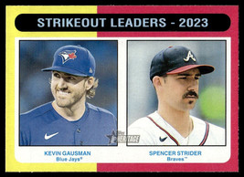 2024 Topps Heritage Spencer Strider / Kevin Gausman Atlanta Braves / Toronto - £1.72 GBP