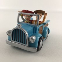 Disney Pixar Toy Story Pull Back Truck Vehicle Sheriff Woody Cowgirl Jes... - $19.75