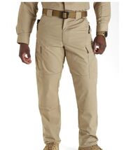 5.11 Tactical Relaxed Fit TDU Cargo Pant Khaki Tan Ripstock 74003ABR Men... - $629.83 MXN