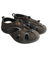 Clarks Sandal Womens 6.5 Wave Leather Open Outdoor Beach Drawcord 38945 ... - $33.83 CAD