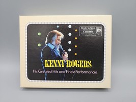 Kenny Rogers His Greatest Hits &amp; Finest Performances Readers Digest Cassette Set - £5.09 GBP