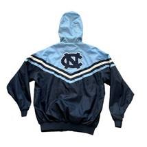 UNC G-III Carl Banks MEDIUM North Carolina Nylon Windbreaker Jacket Hoodie - £37.72 GBP