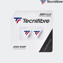 Tecnifibre Logo Damp 2pcs Dampener Tennis Racquet Absorb Vibration ATP T... - $27.60 CAD