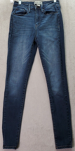 Mudd Jegging Jeans Women&#39;s Size 5 Blue Denim Stretch Cotton High Rise Skinny Leg - £14.01 GBP