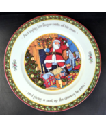 A Christmas Story And Laying His Finger Aside Of His Nose Dinner Plate ICC - $49.99